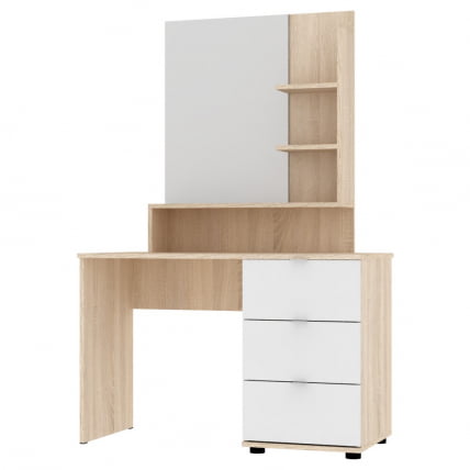 Туалетный столик Алиса(C5)1511х1001х459сторцевойручкой(ДСС-Белый)_0