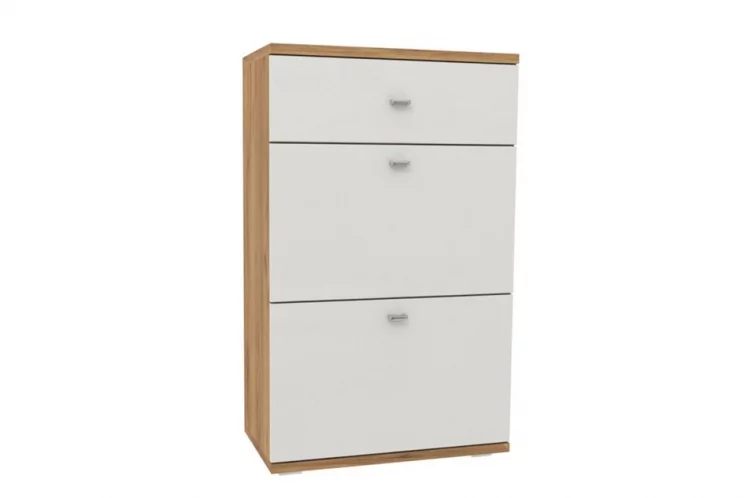 Тумба комбинированная Фиджи ЛД 659.340.000 Дуб золотой Белый_0