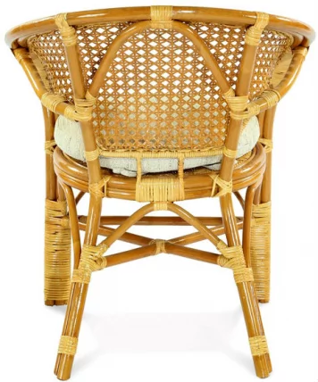 Кресло Пеланги, подушка на молнии Pelangi 02/15-3 коньяк_1