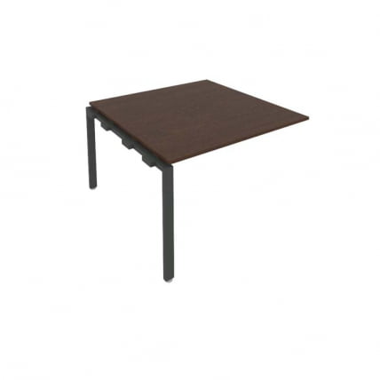 Проходной наборный элемент переговорного стола Metal System Б.ППРГ-2 Венге/Антрацит_0