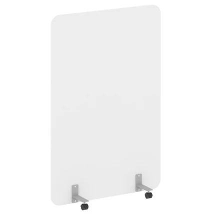 Перегородка на металлических опорах, на роликах R-line DP.R-120-180 Белый Бриллиант_0