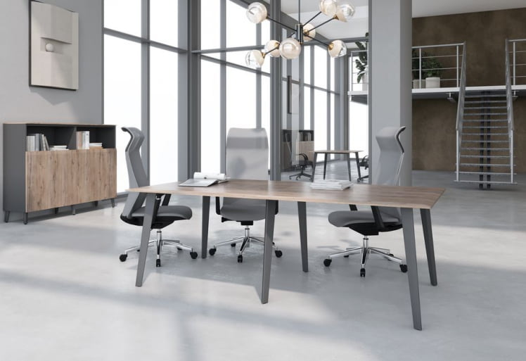 Греденция JAY JMGR 1745 Дуб Каньон Антрацит_1