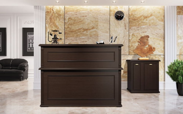 Стойка ресепшен RMS 160 Венге магия_3