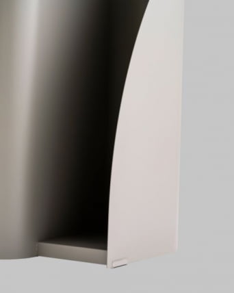 Журнальный столик Yvaine металл темно-серый_7