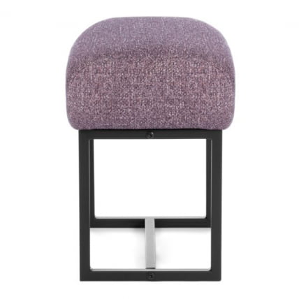 Пуф Charli Lux П/Чарли Люкс велюр/букле, VT shape wood rose_1