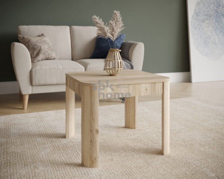 Стол журнальный Квадро (550*550*450) Дуб Мария, 61002_1