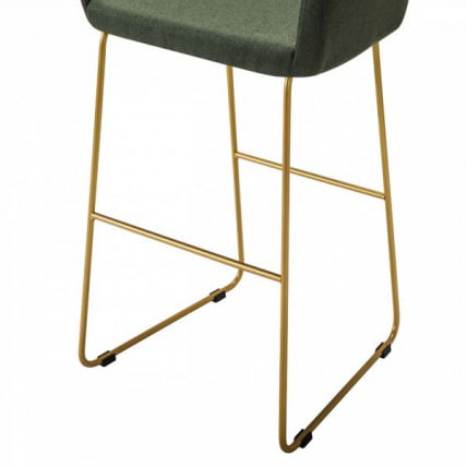 Кресло Бар Oscar Б темно-зеленый/Линк золото_2