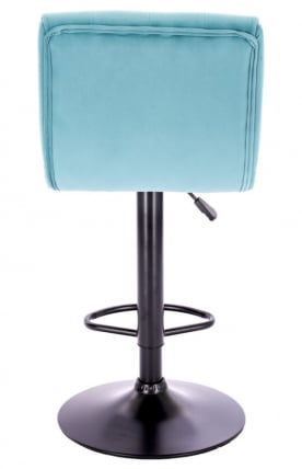 Барный стул Everprof Richy Ткань Бирюзовый_3