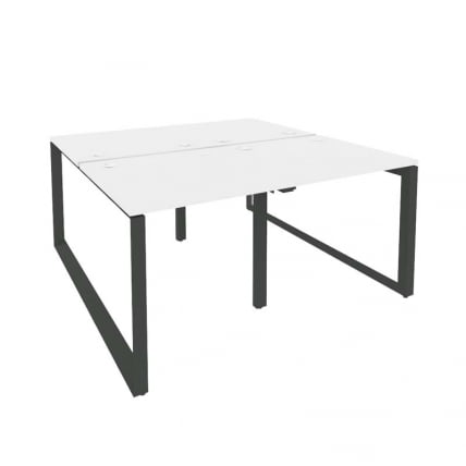 Рабочая станция на О-образном м/к ONIX O.MO-D.RS-4.0.8 Белый Бриллиант/Антрацит_0