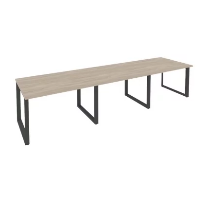 Стол переговорный (3 столешницы) ONIX O.MO-PRG-3.2 Дуб Аттик/Антрацит_0