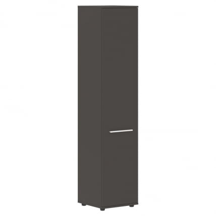 Шкаф-колонка с глухой дверью EDIS EHCS 42.1 Мокко Белый Мокко_0