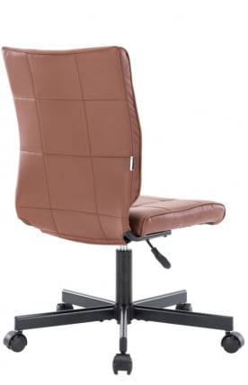 Кресло для персонала Everprof EP-300 Экокожа Коричневый_3