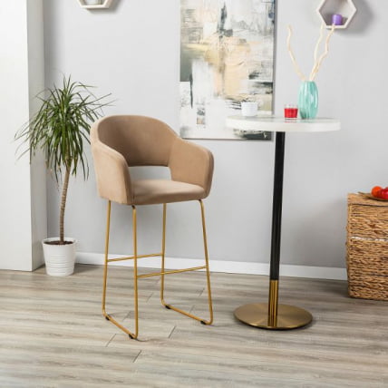 Кресло Бар Oscar Б Diag beige/Линк золото_9