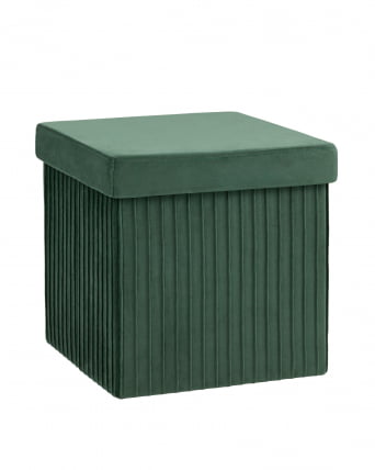 Пуф складной с ящиком Store Square Зеленый_0