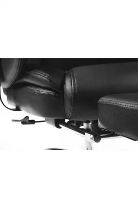 Кресло офисное Парламент H-2021-35 black leather Черный_6