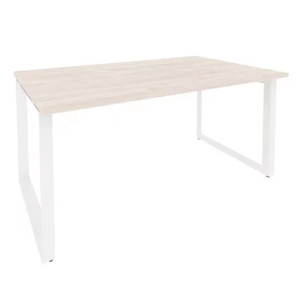 Стол переговорный (1 столешница) ONIX O.MO-PRG-1.4 Денвер Светлый/Белый_0