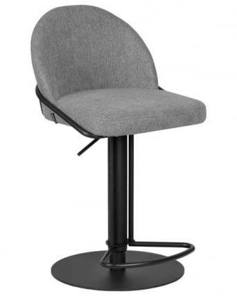 Стул барный ДОБРИН ОЛИВЕР (серая ткань (ФЛЙ1347-17)) 2 шт / DOBRIN OLIVER (FLY1347-17))_1