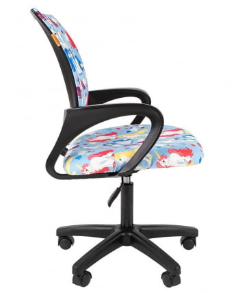 Детское кресло CHAIRMAN KIDS 103 LT black Единороги_2
