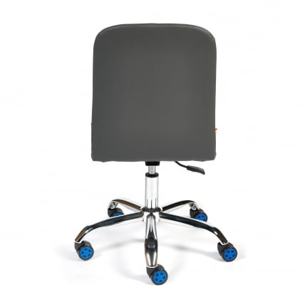 Кресло RIO экошерсть/кож/зам, синий/металлик, 1811-30/36_3