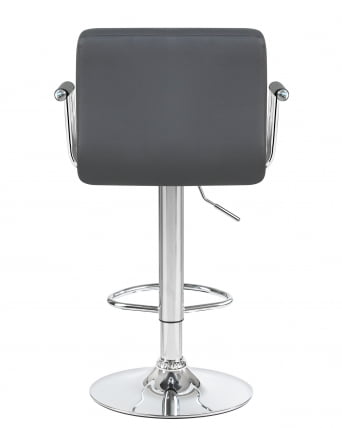 Стул барный DOBRIN KRUGER ARM Серый_4