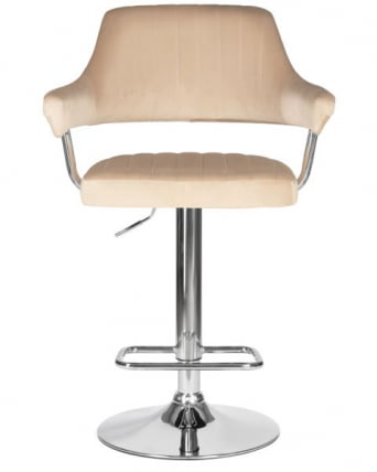 Стул барный DOBRIN CHARLY (бежевый велюр (MJ9-10)) 2 шт_6