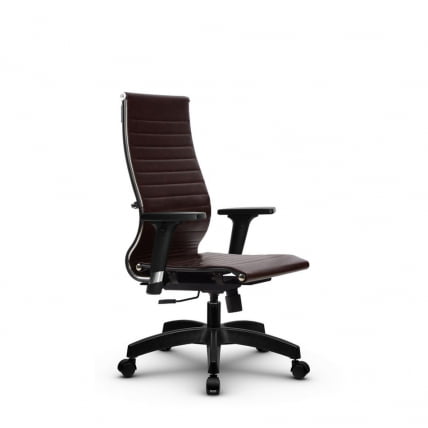 Кресло офисное МЕТТА Комплект 10/2D, Основание 17831 Комплект 1 Коричневое_1