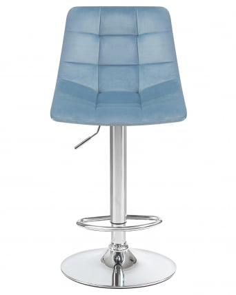 Стул барный DOBRIN TAILOR Пудрово-голубой велюр MJ9-74_5