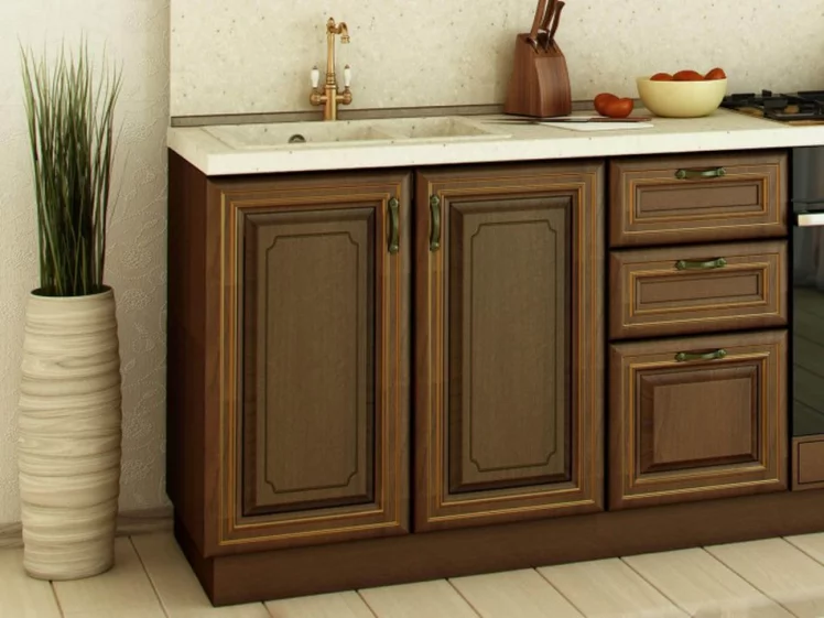 Тумба кухонная 800 Кантри ЛД 235.084.000 Ноче Таволато_2