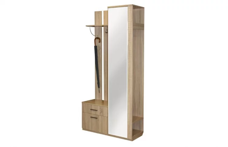 Комплект мебели для прихожей Элана №1 Дуб сонома_0