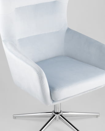 Кресло регулируемое Артис Светло-голубой_8