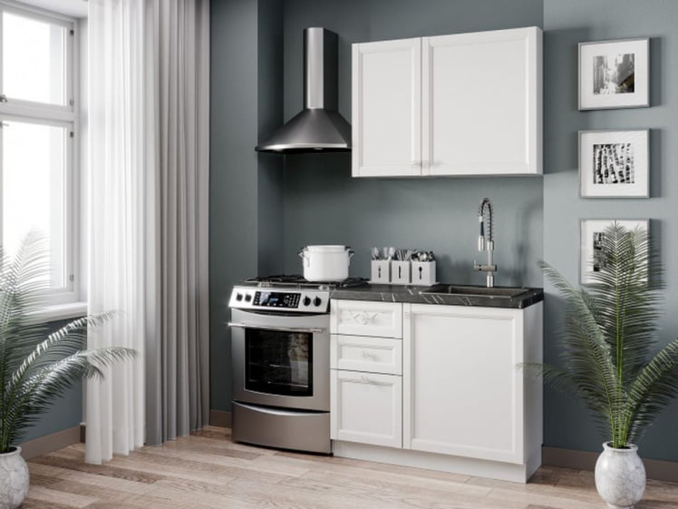 Кухонный гарнитур Джулия №4 Белый_0