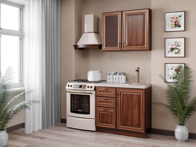 Кухонный гарнитур Кантри №03 Ноче Таволато_0