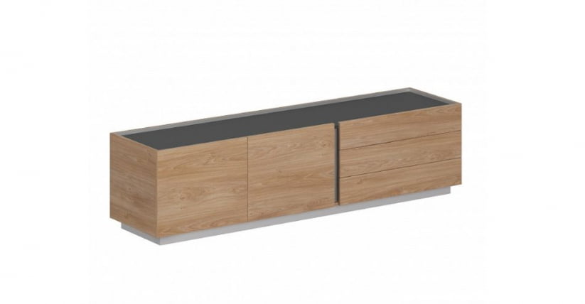 Тумба опорная приставная правая Oliver OL-060-20-13.GN.GN.GN.R Гикори натуральный_0