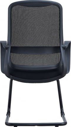Кресло для посетителей Еверпроф ЕП-810 Греи Сетка Черый / Everprof EP-810 Grey_4