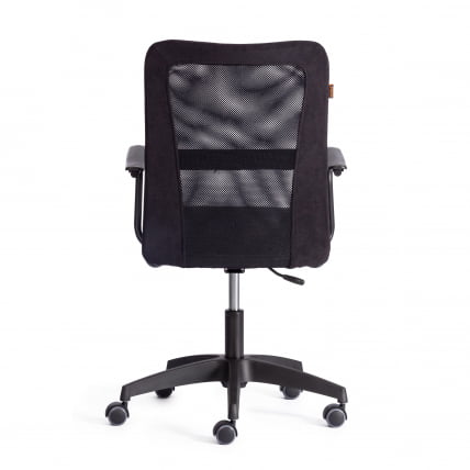 Кресло STAFF флок/ткань, черный, 35/W-11_3