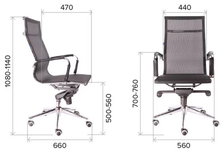 Кресло руководителя Opera M сетка Коричневый_3