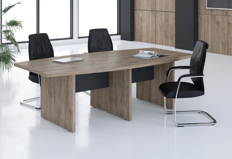 Стол для заседаний MORRIS TREND MCT 2412.1 Сосна Нордик Антрацит_1