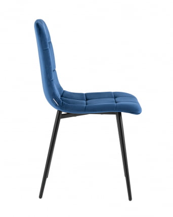 Стул Одди велюр синий 4 шт. комплект_6