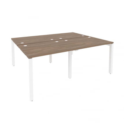 Рабочая станция на П-образном м/к ONIX O.MP-D.RS-4.1.8 Дуб Аризона/Белый_0