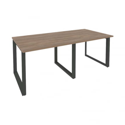 Стол переговорный (2 столешницы) ONIX O.MO-PRG-2.1 Дуб Аризона/Антрацит_0