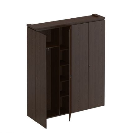 Шкаф комбинированный (для одежды + для документов) MARK МК 363 Дуб валенсия_0