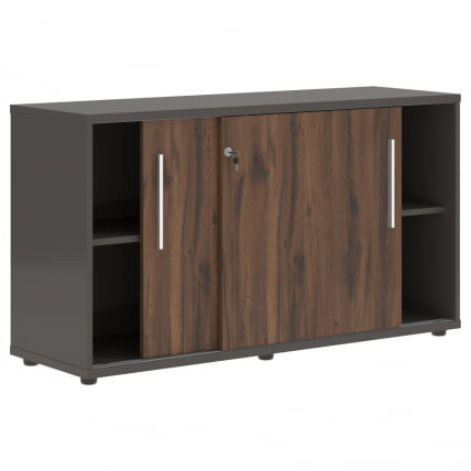 Шкаф с дверьми-купе EDIS ELC 1343 Дуб Денвер темный Белый Мокко_1