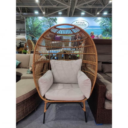 Кресло-кокон на ножках AFM-815B Beige_1