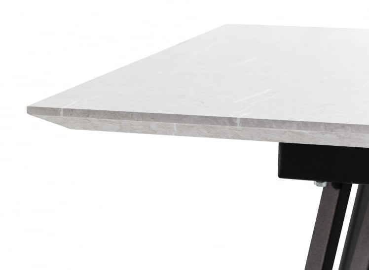 Стол раздвижной Диего 120-160 Мрамор бьянко_4