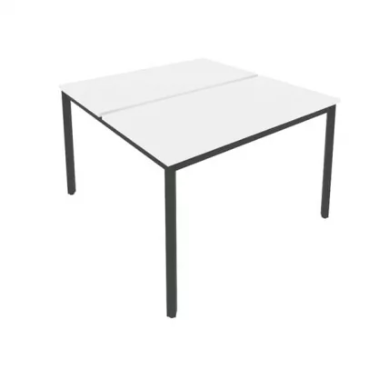 Рабочая станция на металлокаркасе SLIM SYSTEM С.СП-4.2 Белый-Антрацит_0