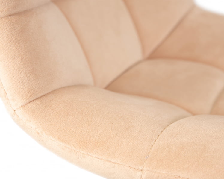 Стул барный DOBRIN TAILOR Бежевый велюр MJ9-10_7