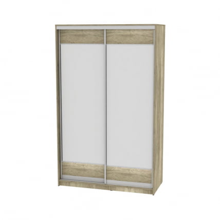 Шкаф-купе B-230х135х60-1(ДКМ-D8D8)_0