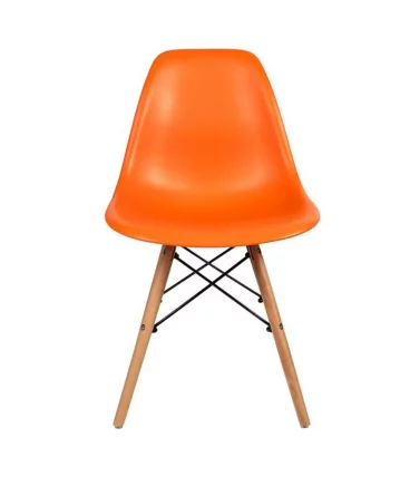 Стул для кухни Eames SC-001 Оранжевый (РР623)_1