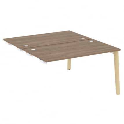 Стол-приставка двойной к опорным элементам ONIX WOOD OW.D.SPR-3.8 Дуб Аризона/Светлый_0