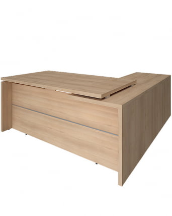 Стол руководителя YALTA LT-C 20 L Акация Лорка_0